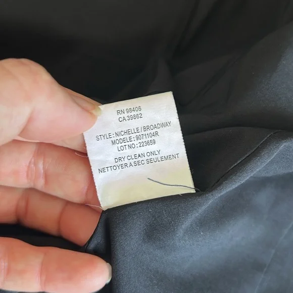 Theory Nichelle Broadway Navy Blue Blazer Suit Jacket 8 - Picture 11 of 14